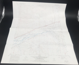 1967 Deeth Nevada NV Quadrangle Geological Survey Topo Map 22&quot; x 27&quot; USGS - £7.08 GBP