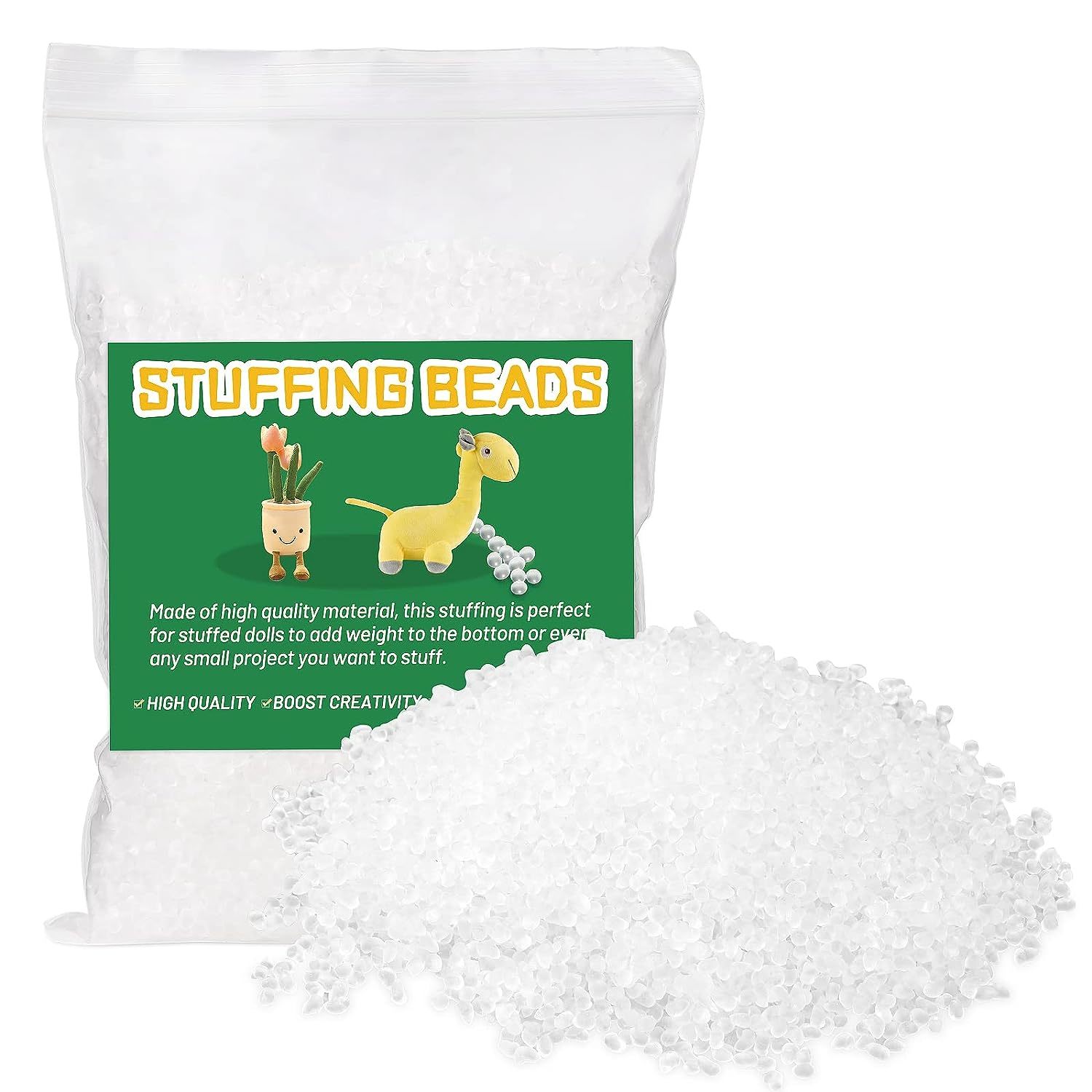 Primary image for 250G/8.81Oz Stuffing Beads, Craft Stuffing Beads For Stuffed Animals, Bean Bag F