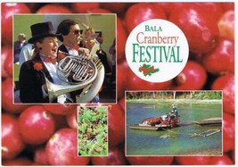 Ontario Postcard Muskoka Bala Cranberry Festival ~ 5 x 7 - $2.06