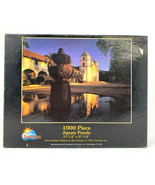 Santa Barbara Mission Jigsaw Puzzle 1000 Piece 27x21 inches Sealed Sunsout - $14.95