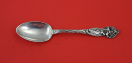 Floral Series by Watson Sterling Silver Place Soup Spoon w/ lily 7&quot; - £95.51 GBP