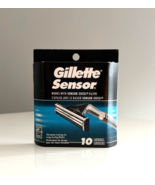Gillette Sensor Razor Refill Cartridges 10 ct Twin Blade Mens Shaving Ex... - $99.00