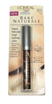 Loreal Bare Naturale Mascara Blackest Black #805 New Sealed Discontinued - £14.81 GBP