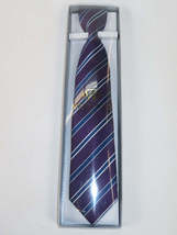 Men's Vito Rofolo From Italy Tie Hankie Gift Boxed 100% Silk VR-38 Plum Stripe image 4