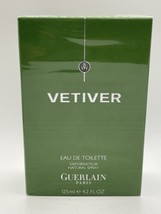 Guerlain Vetiver Eau De Toilette Spray 125ml/4.2oz Vintage - New & Sealed - $287.99