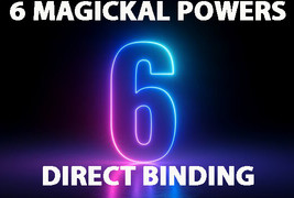 Haunted 6 Magickal Gifts Of Power Direct Binding Work Magick - £47.08 GBP