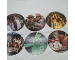 Lot of (6) 1990s People And Event Circular Cardboard Collectables With F... - $24.74