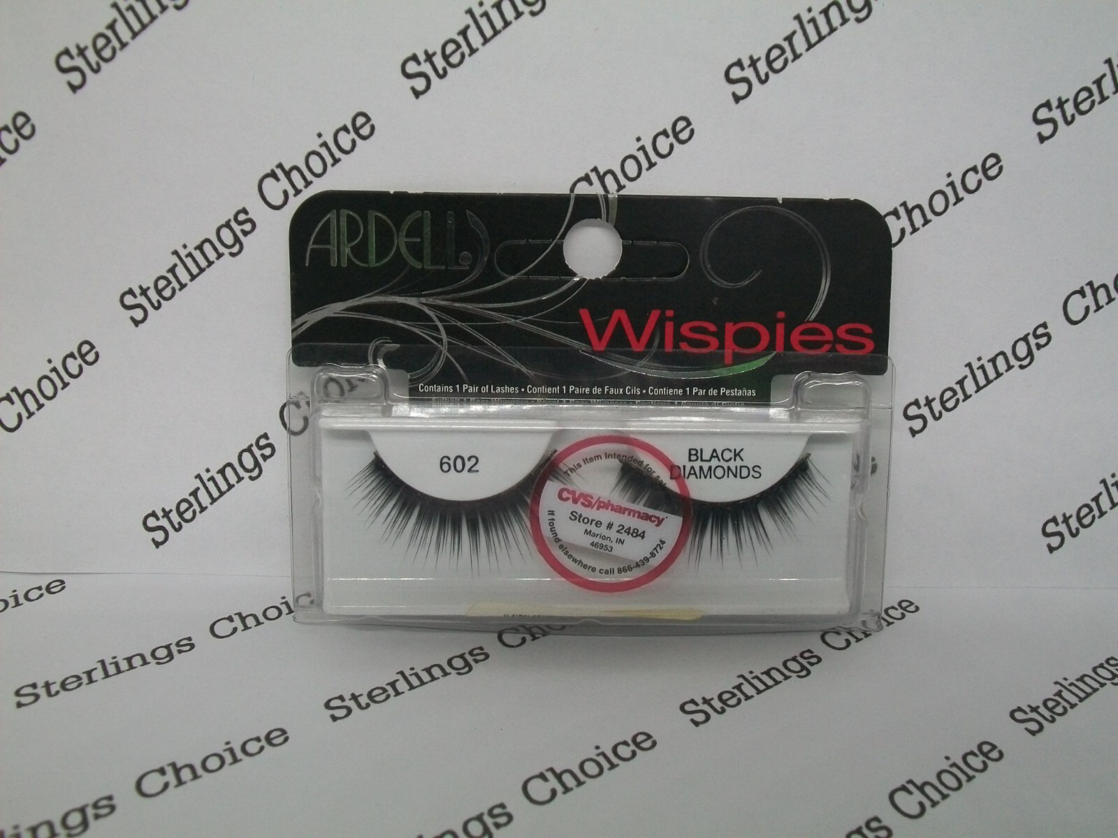 Ardell Wispies Eyelashes #602 Black Diamonds - $7.86