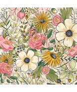 Boston International L949800 6.5 x 6.5 in. Paper Lunch Napkins Flourish ... - $9.95