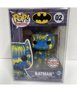 Funko Pop Art Series Batman #2 Blue &amp; Yellow Fan Expo Comic Con Special ... - £26.77 GBP