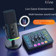 Fifine Game Live Streaming Equipment SC3 Full Set USB External Sound Car... - $2,571.60 MXN+