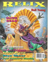 Vintage Relix Magazine 1992 Vol. 19 No. 4 - Jerry Garcia as a Mermaid on Cover - £7.47 GBP