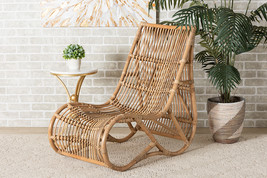 Margo Natural Rattan Lounge Chair - $9,172.84 MXN