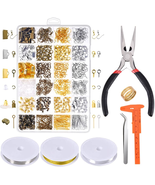 Jewelry Making Supplies Kit with Tools, Pliers, and Beading Wires - $20.30