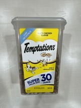 TEMPTATIONS Classic Crunchy and Soft Cat Treats Tasty Chicken Flavor 30 ... - £11.49 GBP