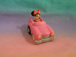 Vintage 1988 McDonald&#39;s Disney Miniature Minnie Mouse Pullback and Go Car - £1.52 GBP