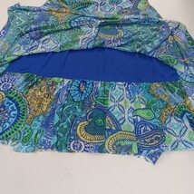 Chico's Women's Multicolor Midi Asymmetrical Handkerchief Skirt Size 3 image 12