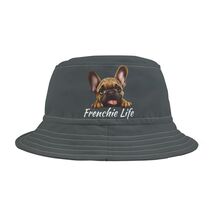 French Bulldog Bucket Hat, Dog Owner Gift, Cute Summer Accessory, Animal... - $19.99