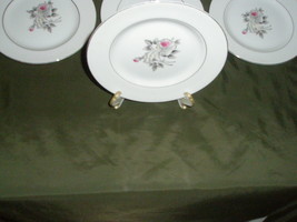 (4) Vintage Kasuga Roses Bread and Butter Plate Fine China Japan Est. 19... - $60.00