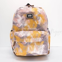 NWT Vans Realm Plus Backpack School Laptop Book Bag VN0A34GLYZX Tie Dye Multi 48 - £31.30 GBP