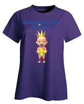 Kellyww Mommy&#39;s Little Prince uses a Pacifier - Ladies T-Shirt Purple - £25.88 GBP
