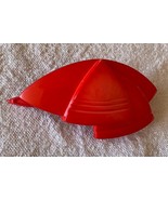 ⭕⭕VTG Vintage Hair Barrette for Women, New, Length 11cm, Red - €10,19 EUR
