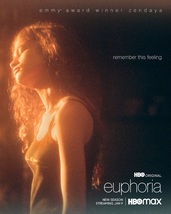 Euphoria Poster Season 1-2 Sam Levinson Zendaya TV Series Art Print Size 11x17&quot; - £8.53 GBP+
