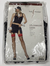 Leg Avenue Gangsta Donna Sexy Gangster Mafia Pinstripe Costume 1920s S/M... - $24.65