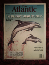 ATLANTIC magazine July 1989 Dolphins Kenneth Brower Gustavo Gorriti John Updike - £9.20 GBP