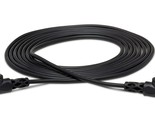Hosa CSS-105RR Right Angled 1/4&quot; TRS Balanced Interconnect Cable, 5 feet - £10.21 GBP