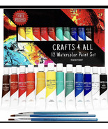 Crafts 4 All Watercolor Art Painting Kit for Artists &amp; Beginner, 15Pc - ... - $164.99 MXN