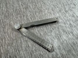 The LS Starrett Co. Athol Mass USA No 245 Thickness Gauge Vintage Tool - $367.33 MXN