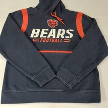 Fanatics Chicago Bears Football Men's Black Hoodie Pullover Sweatshirt Size M image 11