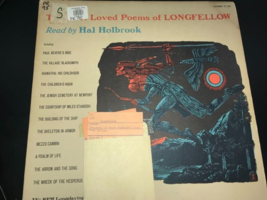 1959 Hal Holbrook Reads The Best Loved Poems Longfellow Caedmon Records Poetry - £14.49 GBP