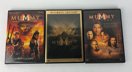 The Mummy Trilogy Widescreen DVD Lot - 1, 2: Returns &amp; 3: Tomb of Dragon Emperor - £11.00 GBP