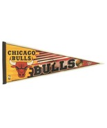 WINCRAFT SPORTS Chicago Bulls NBA Pennant VINTAGE 1990’s 90’s 30&quot; Long J... - £6.02 GBP