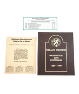 1989 Washington State Centennial Collectors Set of 50 Wooden Nickels + M... - £96.86 GBP