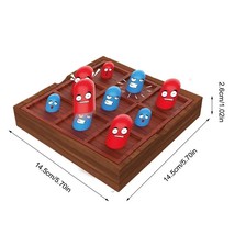 en Tabletop Games For Kids Solitaire d Game Tick Tac Toe Decorative d For Coffee - £84.70 GBP