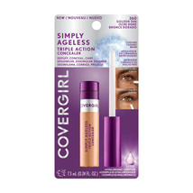 COVERGIRL Simply Ageless Triple Action Concealer, 360 Golden Tan, 0.24 fl oz - $12.80