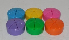 Trivial Pursuit Best of Genus Set of 6 wedge holders 36 wedges replacement piece - £7.75 GBP