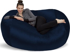 Sofa Sack Bean Bag Lounger - Plush Bean Bag Sofas With Super Soft, Navy - $185.94