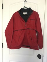 Cutter &amp; Buck Men’s Pullover Jacket 1/4 Zip Size Medium Burgundy - $48.51