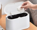 Mini Trash Can With Lid - Removable Small Garbage Can, Tiny Plastic Tras... - $18.99