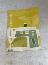 Original Singer manual for Graduate Model 714 sewing machine - $7.20