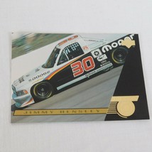1996 Upper Deck Truckin&#39; Card Jimmy Hensley RC140 Vintage Hologram Collectible - £1.18 GBP