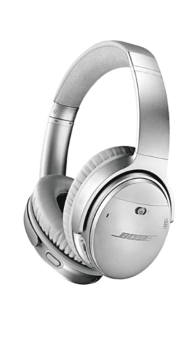 Bose QuietComfort 35 Series I WIRELESS Headphones Bluetooth Silver - £135.67 GBP