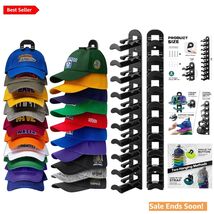 Space-Saving 2 Pack Hat Hook System - Holds 20 Hats with Strong Adhesive... - $21.73