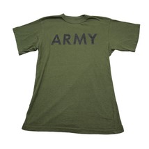 Rothco Shirt Mens M Green Crew Neck Short Sleeve Pullover Army Training Tee - £12.36 GBP