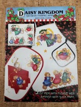 NEW 1990s Daisy Kingdom Angel Chorus No-Sew Fabric Applique Vintage #6353 - $15.81