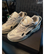 footwear cream white used - $40.00